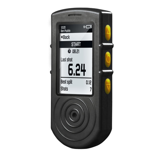 Shooters Global Shot timer version 2 with U-GRIP